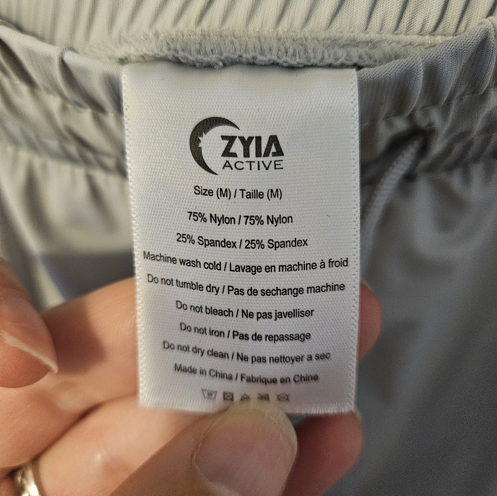 Gray Zyia Everywhere Joggers